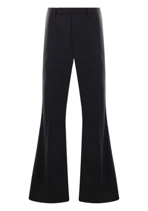 Rick Owens Astaires stretch-wool flared trousers - Black