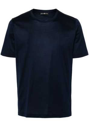 Giuliano Galiano crew-neck cotton T-shirt - Blue