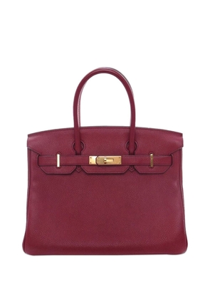 Hermès Pre-Owned 2017 Togo Birkin Retourne 30 handbag - Red
