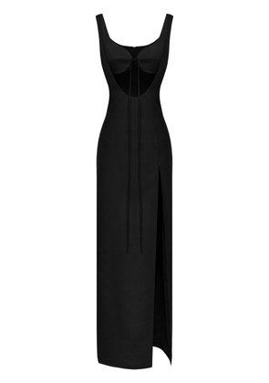 Aleksandre Akhalkatsishvili cut-out sleeveless maxi dress - Black