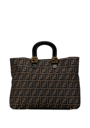 Fendi Pre-Owned 20th Century Zucca Canvas Twins tote bag - Brown