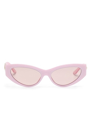 Versace Eyewear Medusa-plaque cat-eye sunglasses - Pink