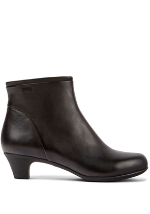 Camper Helena leather ankle boots - Black