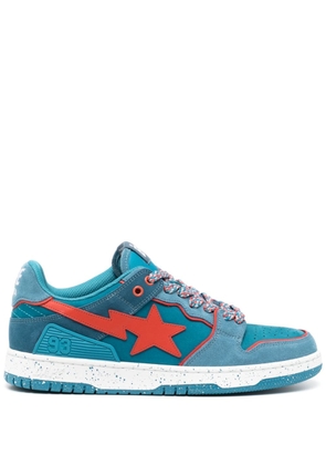 A BATHING APE® Sk8 Sta panelled sneakers - Blue