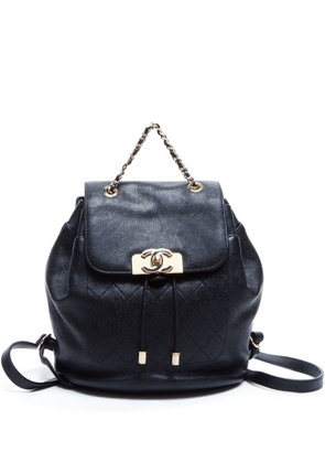 CHANEL Pre-Owned 2000s CC turn-lock backpack - Black