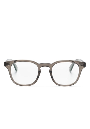 Garrett Leight Ace II square-frame glasses - Black