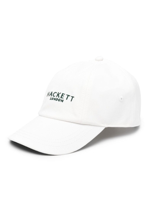 Hackett logo-embroidered cotton baseball cap - White