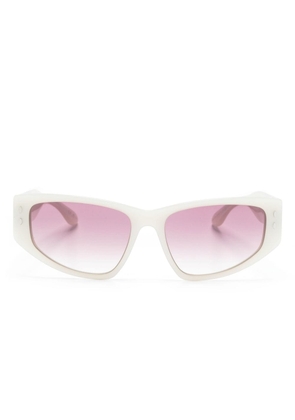 Isabel Marant Eyewear cat-eye frame sunglasses - Neutrals
