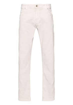 Eleventy low-rise tapered jeans - Neutrals
