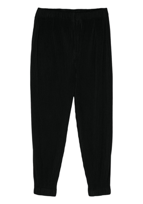 Homme Plissé Issey Miyake MC June tapered trousers - Black