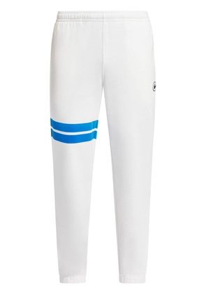 Lacoste logo-patch organic-cotton track pants - White