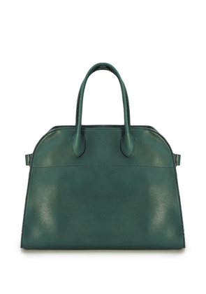 The Row Soft Margaux 15 leather tote bag - Green
