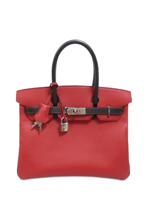 Hermès Pre-Owned 2011 Special Order Epsom Birkin Retourne 30 handbag - Red