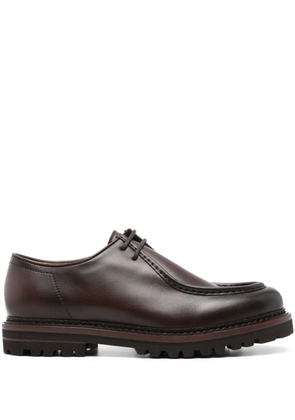 Henderson Baracco Boston leather derby shoes - Brown