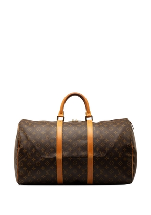 Louis Vuitton Pre-Owned 1990 Monogram Keepall 50 travel bag - Brown