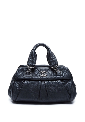 CHANEL Pre-Owned 2009 CC diamond-quilted handbag - Black