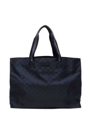 Gucci Pre-Owned GG canvas tote bag - Black