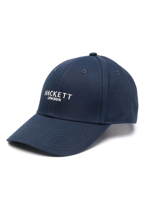 Hackett logo-embroidered cotton baseball cap - Blue