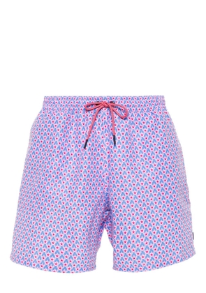 Hackett floral-print swim shorts - Blue