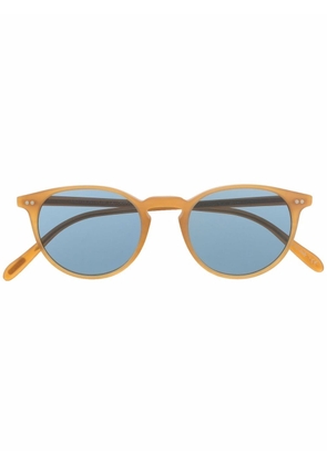 Oliver Peoples round frame sunglasses - Neutrals