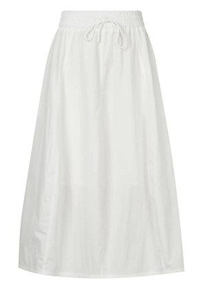 STUDIO TOMBOY elasticated-waist midi skirt - White