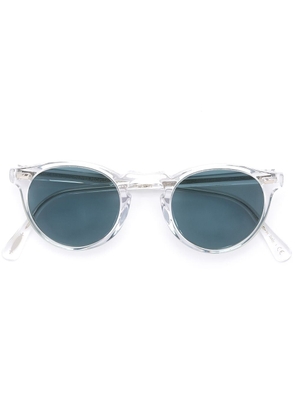 Oliver Peoples Gregory Peck round frame sunglasses - Neutrals