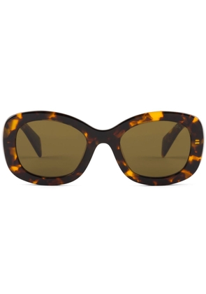 Prada Eyewear tortoiseshell rectangle-frame sunglasses - Brown