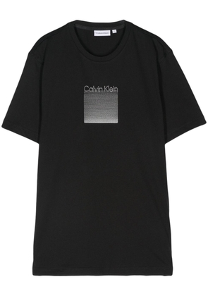 Calvin Klein logo-print T-shirt - Black