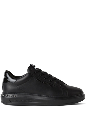 Karl Lagerfeld Kapri Studebakker leather sneakers - Black