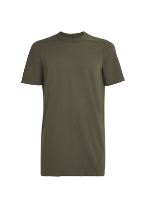 Rick Owens Cotton Seam-Detail T-Shirt