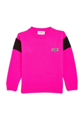 Pucci Junior Wool-Cashmere Logo Sweater (4-10 Years)