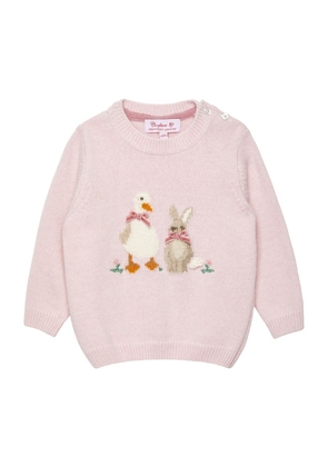 Trotters Duck & Bunny Sweater (3-24 Months)