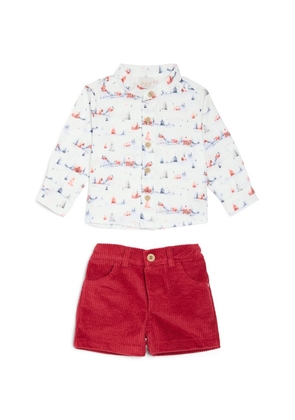 Paz Rodriguez Shirt And Trousers Set (3-36 Months)