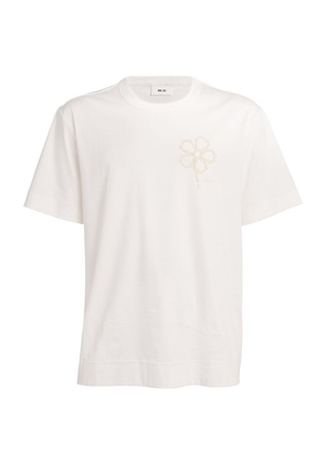 Nn07 Flower-Appliqué T-Shirt