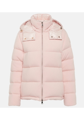 Moncler Arimi wool and cashmere down jacket
