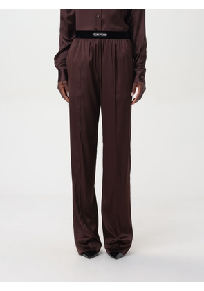 Pants TOM FORD Woman color Brown