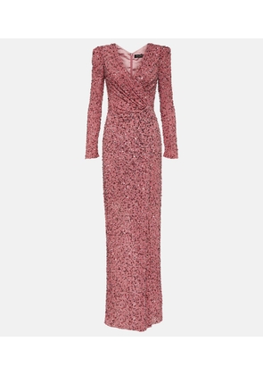 Jenny Packham Ingrid sequined gown
