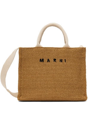 Marni Brown Small Basket Bag