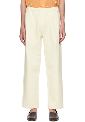 Bode Off-White Three-Pocket Sweatpants