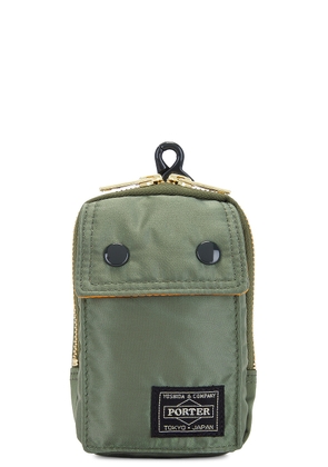Porter-Yoshida & Co. Tanker Pouch in Sage Green - Sage. Size all.