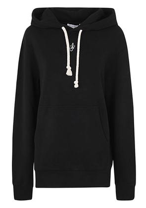 J.w. Anderson Anchor Embroidery Hoodie