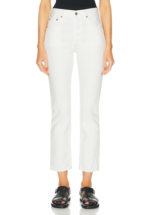 Citizens of Humanity Charlotte High Rise Straight in Tart - White. Size 23 (also in 26, 27, 29, 30, 31, 32, 33, 34).
