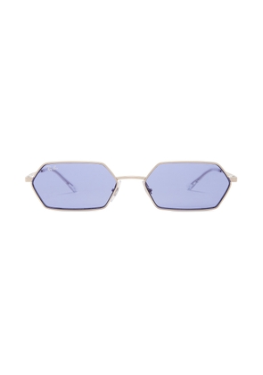 Ray-Ban Yevi Sunglasses in Blue - Blue. Size all.
