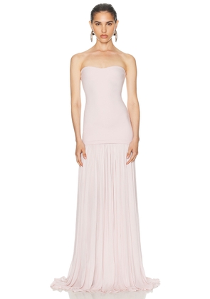 Helsa The Naomi Dress in Barely Pink - Rose. Size M (also in S).