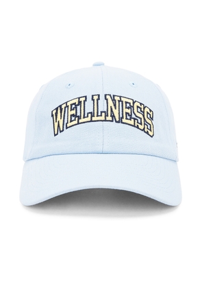 Sporty & Rich Wellness Ivy Hat in China Blue  Almond  & Navy - Baby Blue. Size all.