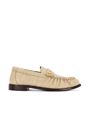 Saint Laurent Le Loafer in Brave Ivory - Tan. Size 37.5 (also in 39, 39.5, 40, 41).