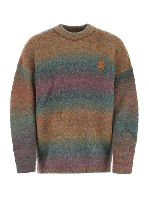 Ader Error Multicolor Polyester Blend Oversize Sweater