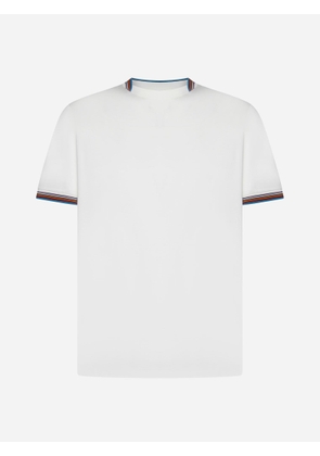 Paul Smith Stripe Detail Cotton T-Shirt