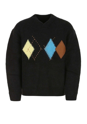 Ader Error Black Acrylic Blend Sweater