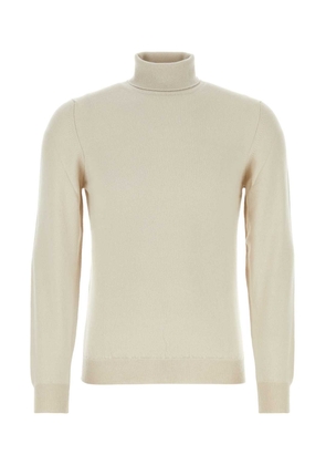 Fedeli Sand Cashmere Sweater